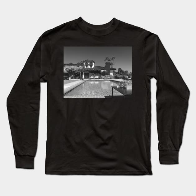 Beverly Hills Mansion. Film Set. Long Sleeve T-Shirt by SoCalDreamin